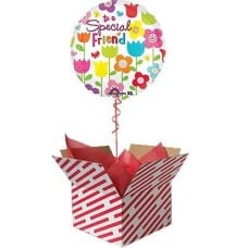 Special Friend Flowers Balloon