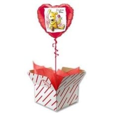 I Love You Single Rose Balloon