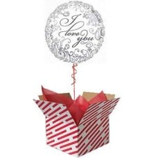 Elegant I love You Helium Balloon