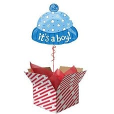 It's a Baby Boy Hat Balloon