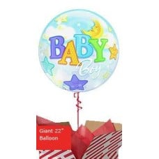 Baby Boy Airplanes Balloon Gift
