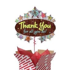 Large Thank You Marquee Balloon