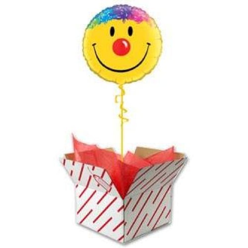 Smiley Face Balloon in a Box