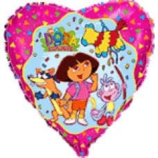 18" LOOSE DORA THE EXPLORER FOIL