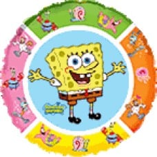 18" LOOSE SPONGBOB and FRIENDS FOIL