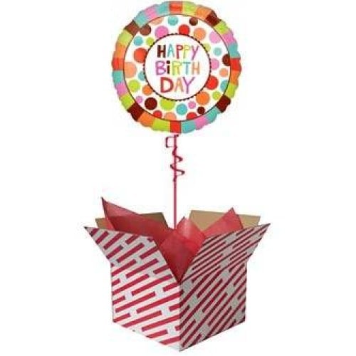 Happy Birthday Dots Balloon