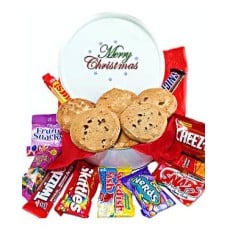 Merry Christmas Gourmet Tin (1 Dozen)
