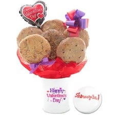 Valentine's Day Stemmed Tin (1/2 Dozen)