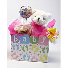 Baby Teddy Bear Gluten Free Cookie Bouquet (1/2 Dozen)