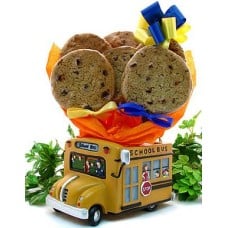 Gluten Free School Bus Cookie Bouquet (1/2 Dozen)