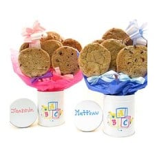 Baby Stemmed Gluten Free Cookie Tin (1/2 Dozen)
