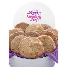 Valentine's Gourmet Cookie Tin (1 Dozen)