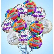 Anniversary Mylar Balloon Bouquet