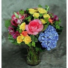 Bright Garden Vase