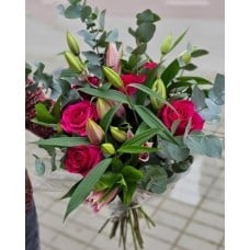 Roses and lilies bouquet (Small)