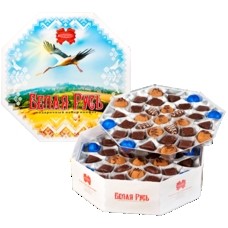 Assorted candies "White Russia", 630 gr.