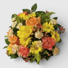 Bouquet of Roses, Carnations & Chrysanthemums