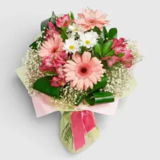 Gerberas Hand-tied Bouquet "For My Beauty"