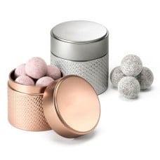 Pink &amp; Classic Champagne Truffles Tin