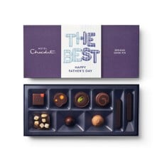 9-Piece Serious Dark Fix Father's Day Chocolate Box