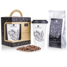 Christmas set - thermal mug and chocolate