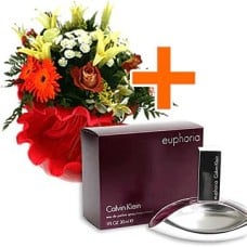 Calvin Klein Women's Perfume + Flowers (Classic Composition)