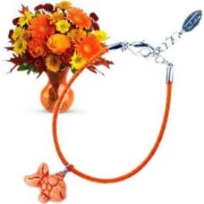 Thun Bracelet Girl Fish + Flowers (Classic Composition)