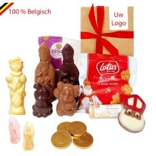 Saint Nicholas Gift Ballotin with Callebaut Figures and Sweets - 2025