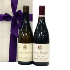 Duo Bourgogne wine Chassagne Montrachet as a luxury gift
