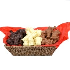 Sinterklaas basket 1 kg Chocolate Sinterklaas