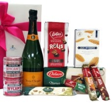 Veuve Clicquot And Belgian Candy Package As A Gift