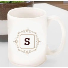 Coffee Mug- Initial Motif