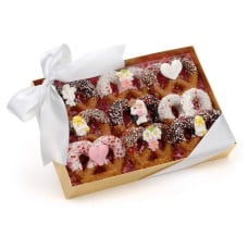 Valentine Chocolate Pretzel Twists, Box of 9