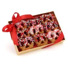 Sweetheart Chocolate Pretzel Twists, Box of 9