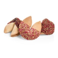 Classic Red and Gold Fortune Cookies