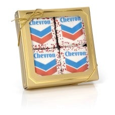 Gold Window Box of 8 Picture Grams
