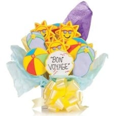 Bon Voyage Cookie Bouquet (5 Cookie Count)
