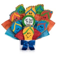 Back on your Feet! Cookie Bouquet (5 Cookie Count)