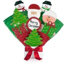 Christmas Cookie Bouquet (5 Cookie Count)