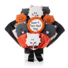 Purr-fect Cookie Bouquet (5 Cookie Count)
