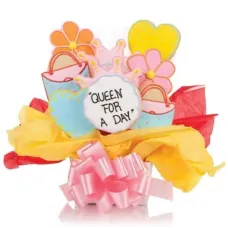 Queen for the day Cookie Bouquet (12 Cookies)