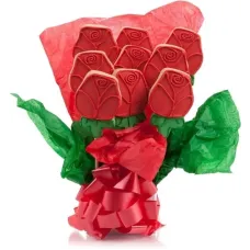 Red Roses Cookie Bouquet