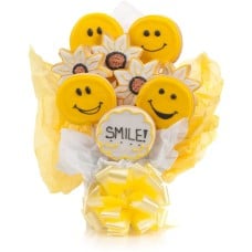 Smile! Cookie Bouquet (7 Cookies)