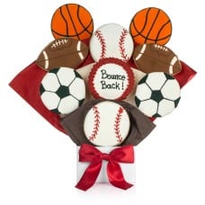 Bounce Back Soon! Cookie Bouquet (5 Cookie Count)