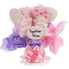 Wedding Cookie Bouquet (5 Cookie Count)