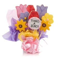 Thanks a Bunch Cookie Bouquet (9 Cookies)