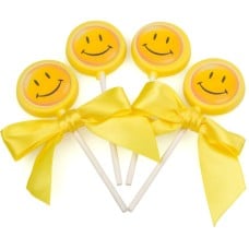 Chocolate Picture Lollipop-1.5 inch
