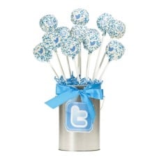 Logo Truffle Cake Pops Bouquet of 12