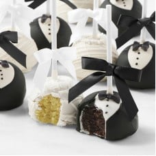 Bride and Groom Cake Pops- Single