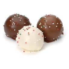 Holiday Belgian Truffle Cake Bons